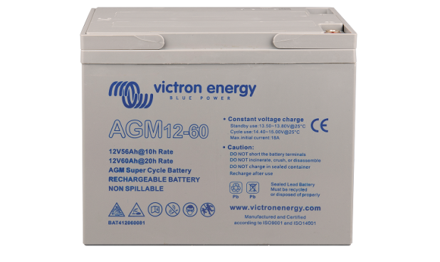 Bluepowershop, Victron AGM Super Cycle Battery 12V/60Ah